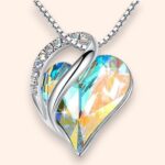 Collar Corazón Multicolor Suerte